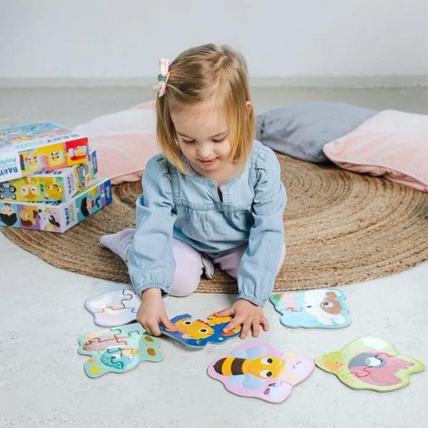 Пазл 2D Trefl 6 in 1 Excotic animals 2+/ Количество деталей: 22 photo 2 Пазл 2D Trefl 6 in 1 Excotic animals 2+/ Количество деталей: 22 photo 2