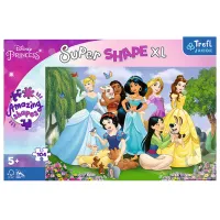Puzzle 2D Trefl Disney Princesses in the garden 5+/ Numărul de piese: 104 photo 2
