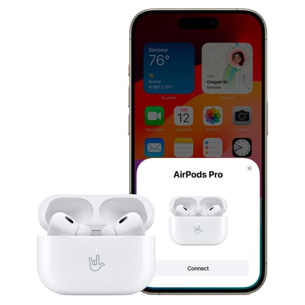Наушники Apple AirPods PRO (2nd generation) MagSafe Белый Беспроводные/ Персональный photo 7