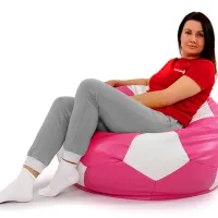 Кресла мешки Bean Bag Mirjan24 Sylwin/ Ksante Кожа/ Полиэстер/ Белый photo 2