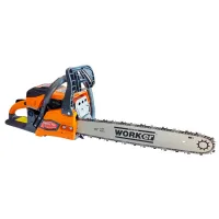 Fierăstrău cu lanţ Technoworker DB5802 PRO pe benzină/ Orange photo 3