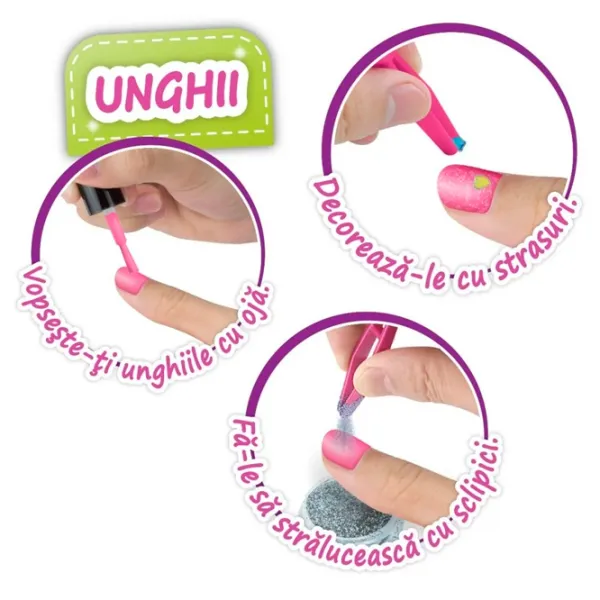 Set de creație Noriel Color Chic - Casetă De Manichiură INT4692 5+/ Multicolor Multicolor photo 3