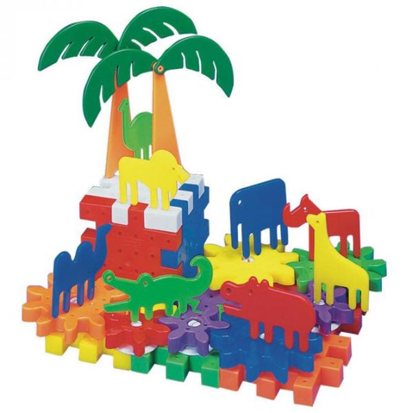 Constructor Quercetti Georello Jungle Mecanică/ Multicolor photo 3