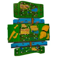 Set de creație Strateg "Dino place" 51202 3+/ Multicolor Multicolor photo 2
