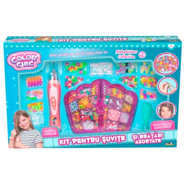 Set de creație Noriel Color Chic Kit Pentru Șuvițe INT6894 5+/ Pink photo 2