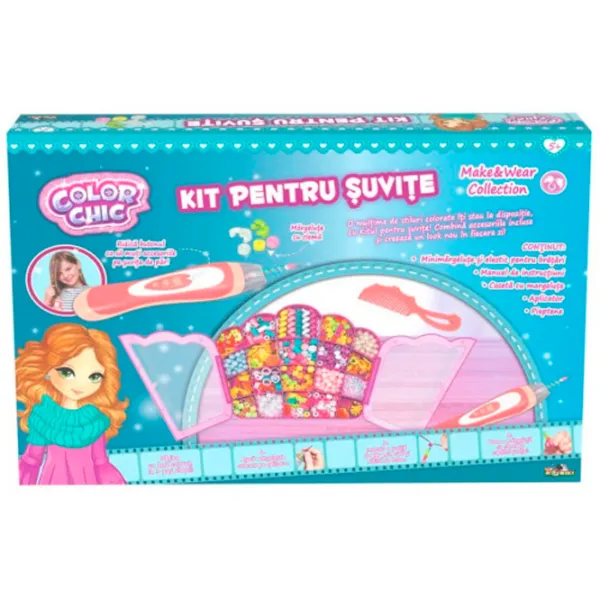 Set de creație Noriel Color Chic Kit Pentru Șuvițe INT6894 5+/ Pink photo 3