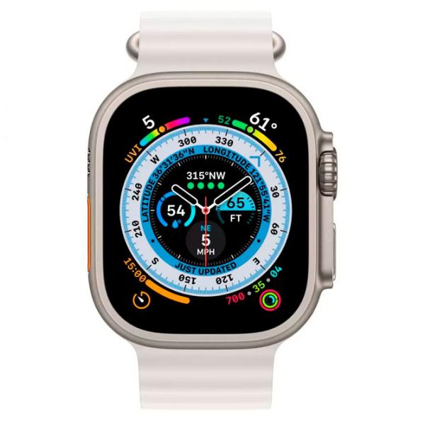 Умные часы Apple Watch Ultra  1.92" / 49 мм / Титан - White Ocean / MNH83 photo 2