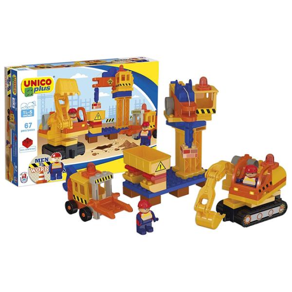 Конструктор Unico Plus AG 8626-0000 Строители/ Разноцветный photo 2