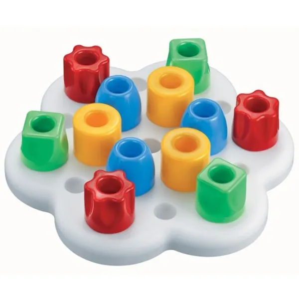 Constructor pentru copii Quercetti GeoKid Daisy Basic Mosaic/ Multicolor photo 2
