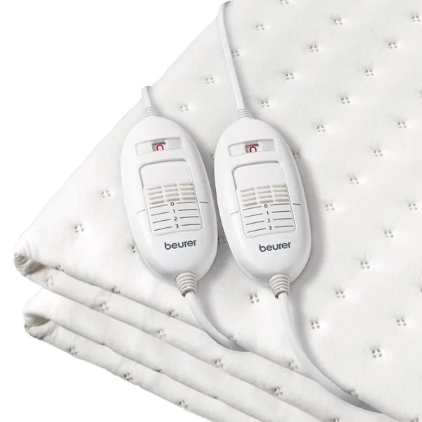 Saltea electrică Beurer TS26 XXL 120 W/ Lână/ White photo 3
