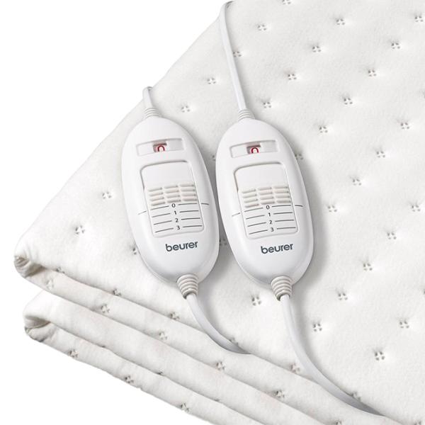 Saltea electrică Beurer TS26 XXL 120 W/ Lână/ White photo 3