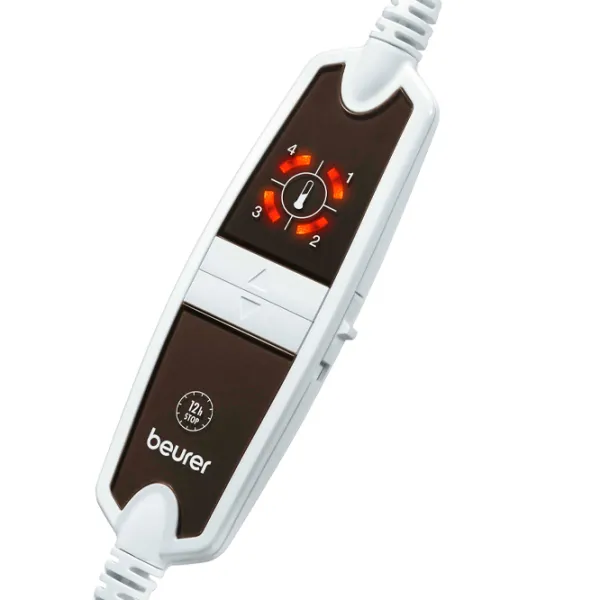 Pătură electrică Beurer UB53 60 W/ Pluș/ Beige photo 3