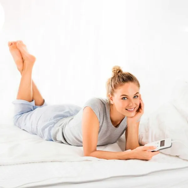 Электрическое одеяло Beurer UB190 55 Вт/ Cotton, флис/ Белый photo 5 Электрическое одеяло Beurer UB190 55 Вт/ Cotton, флис/ Белый photo 5