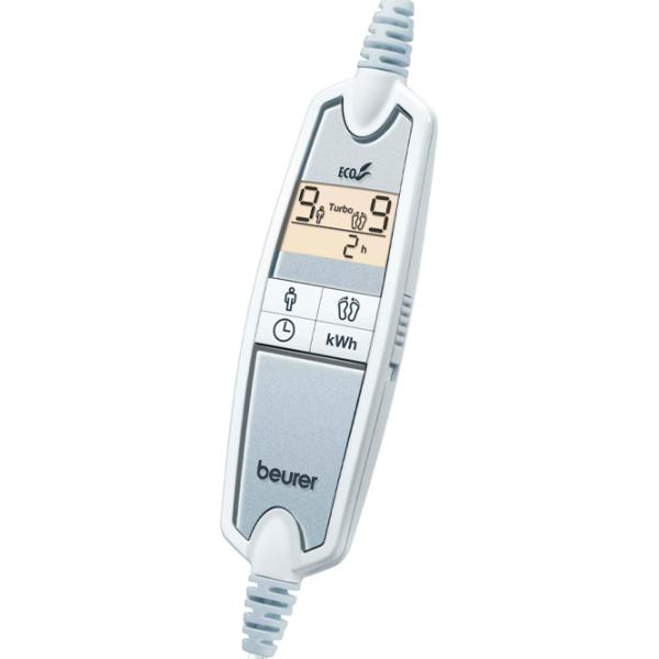 Pătură electrică Beurer UB100 60 W/ Flis/ White photo 2