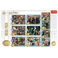 Puzzle 2D Trefl 10 in 1 In the world of Harry Potter 4+/ Numărul de piese: 329 photo 2