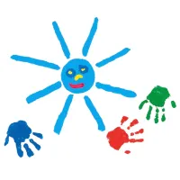 Set de creație SES My First Finger-Paint 4 color 14413S 1+/ Multicolor Multicolor photo 2