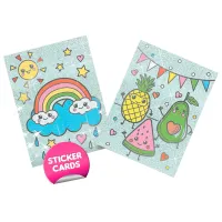 Креативный набор SES Coloring Glitter Cards 14621S 3+/ Разноцветный Разноцветный photo 2