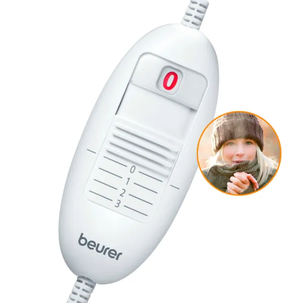 Pernă electrică Beurer HK54 Cosy 100 W/ Flis/ Gray photo 3