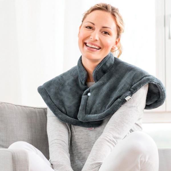 Pernă electrică Beurer HK54 Cosy 100 W/ Flis/ Gray photo 4