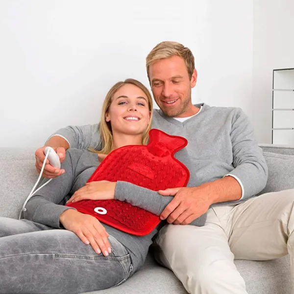 Termofor electric Beurer HK44 Cosy 100 W/ Flis/ Red photo 3