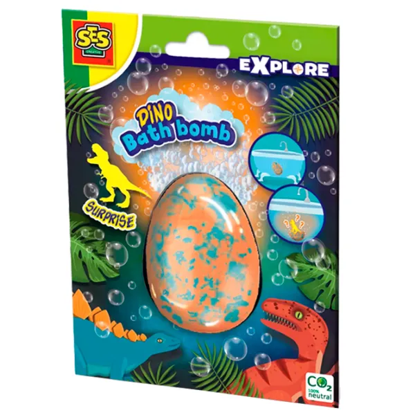 Set de creație SES Dino bath bomb surprise 25125S 3+/ Multicolor Multicolor photo 4