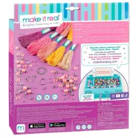 Креативный набор Make It Real Macrame Friendship Bracelets 1318M 8+ / Разноцветный Разноцветный photo 2