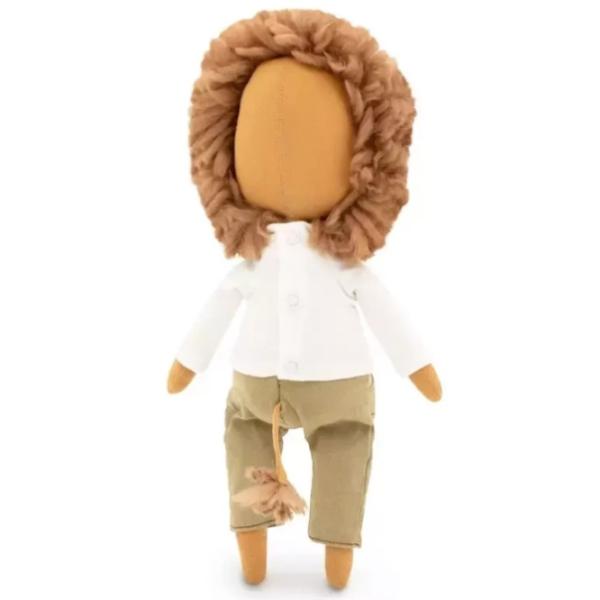 Jucărie moale Orange Toys Cotti Motti Simon the Lion 4752218014442 3+/ Brown photo 3