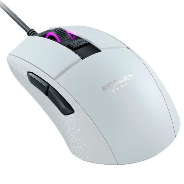 Mouse ROCCAT Burst Core USB/ White photo 4