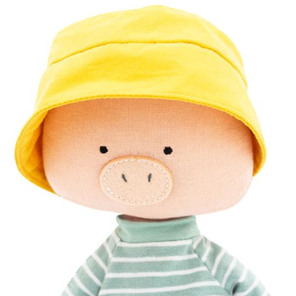 Jucărie moale Orange Toys Cotti Motti Nicky the Pig 4752218014503 3+/ Beige photo 4