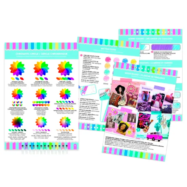 Set de creație Make It Real Love & Daisies Sketchbook 3209M 6+/ Multicolor Multicolor photo 2