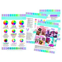 Set de creație Make It Real Love & Daisies Sketchbook 3209M 6+/ Multicolor Multicolor photo 2