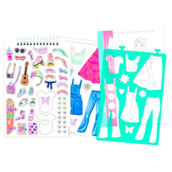 Set de creație Make It Real Love & Daisies Sketchbook 3209M 6+/ Multicolor Multicolor photo 3