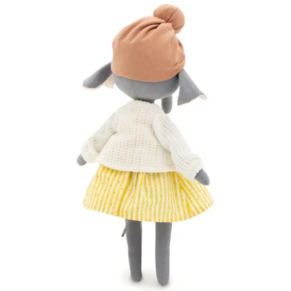 Jucărie moale Orange Toys Cotti Motti Alice the Elephant 4752218014435 3+/ Beige photo 3