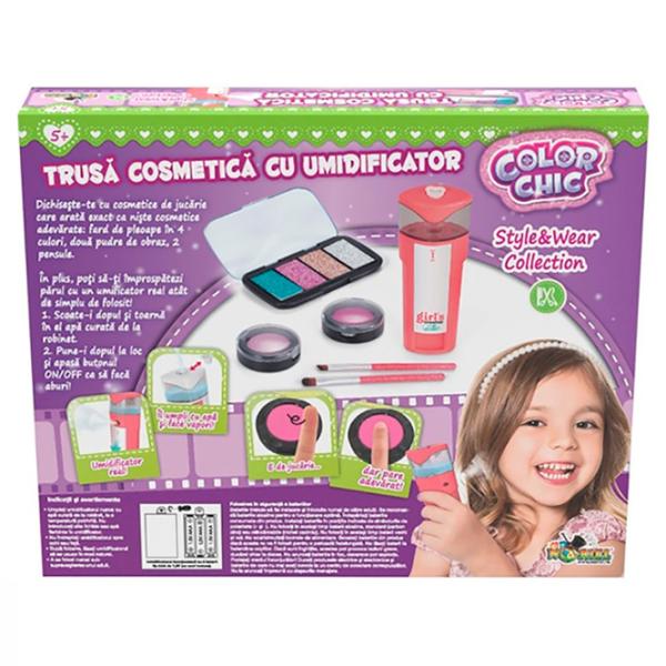 Set de creație Noriel Color Chic - Trusa Cosmetică Cu Umidificător INT5798 5+/ Multicolor Multicolor photo 3