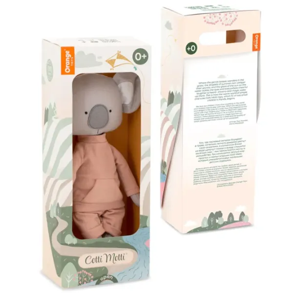 Jucărie moale Orange Toys Cotti Motti Freddy the Koala 4752218014459 3+/ Beige photo 5 Jucărie moale Orange Toys Cotti Motti Freddy the Koala 4752218014459 3+/ Beige photo 5