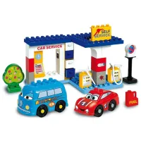Constructor Unico Plus AG 8565-0CAR Mașină/ Multicolor photo 2