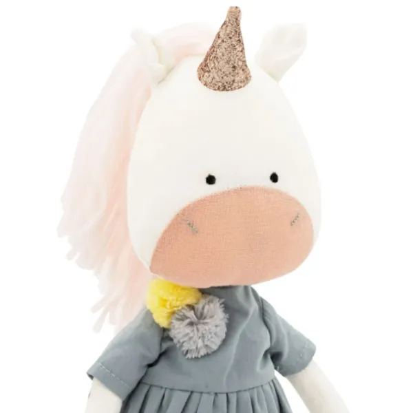 Мягкая игрушка Orange Toys Cotti Motti Daphne the Unicorn 4752218014480 3+/ Белый photo 4