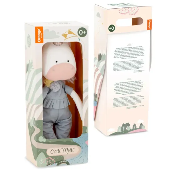Мягкая игрушка Orange Toys Cotti Motti Daphne the Unicorn 4752218014480 3+/ Белый photo 6