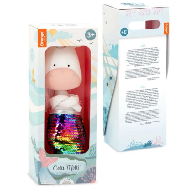 Мягкая игрушка Orange Toys Cotti Motti Daphne the Unicorn: Mermaid 4752218014725 3+/ Белый photo 6
