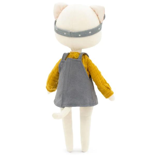 Jucărie moale Orange Toys Cotti Motti Christy the Cat 4752218014404 0+/ White photo 3 Jucărie moale Orange Toys Cotti Motti Christy the Cat 4752218014404 0+/ White photo 3