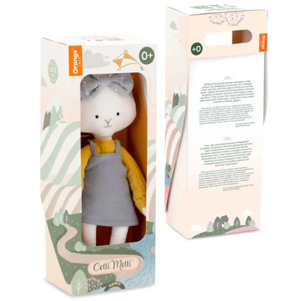 Jucărie moale Orange Toys Cotti Motti Christy the Cat 4752218014404 0+/ White photo 6 Jucărie moale Orange Toys Cotti Motti Christy the Cat 4752218014404 0+/ White photo 6
