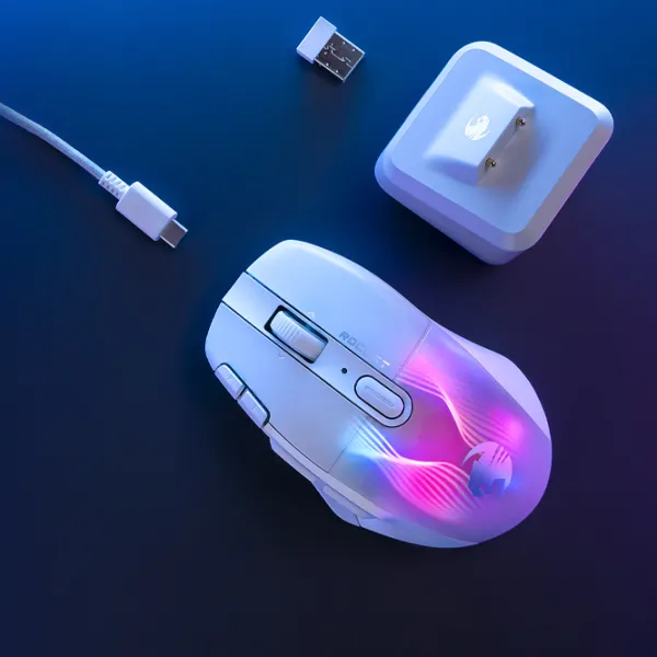 Mouse ROCCAT Kone XP Air Wireless/ White photo 4