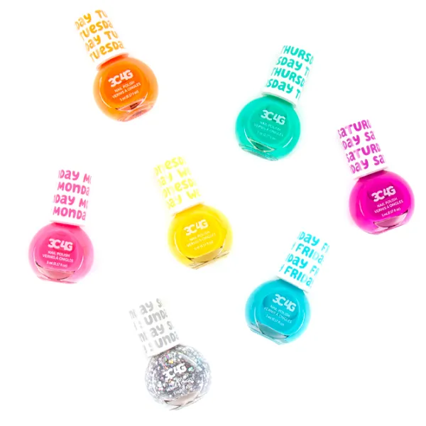 Креативный набор Make It Real Rainbow Days of the week Nail Polish 10007M 8+/ Разноцветный Разноцветный photo 2