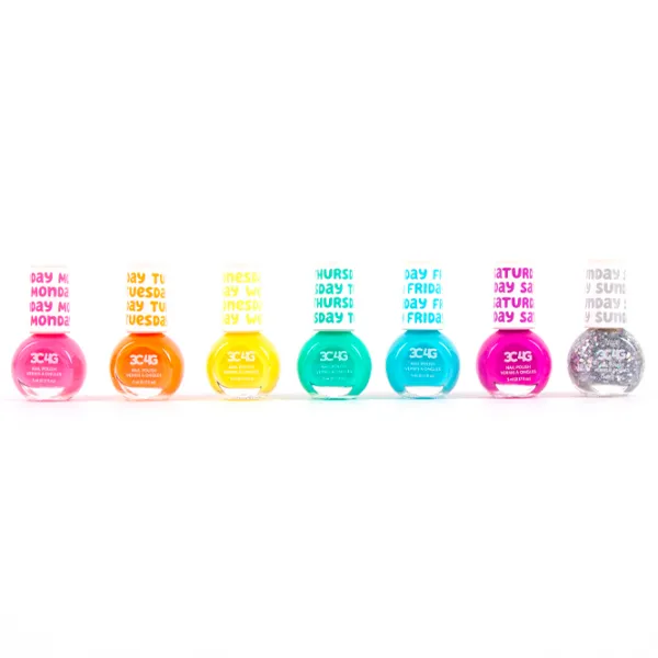 Креативный набор Make It Real Rainbow Days of the week Nail Polish 10007M 8+/ Разноцветный Разноцветный photo 3