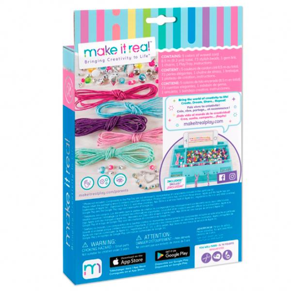 Set de creație Make It Real Rainbow Bling Bracelets 1206M  8+ / Multicolor Multicolor photo 2 Set de creație Make It Real Rainbow Bling Bracelets 1206M  8+ / Multicolor Multicolor photo 2