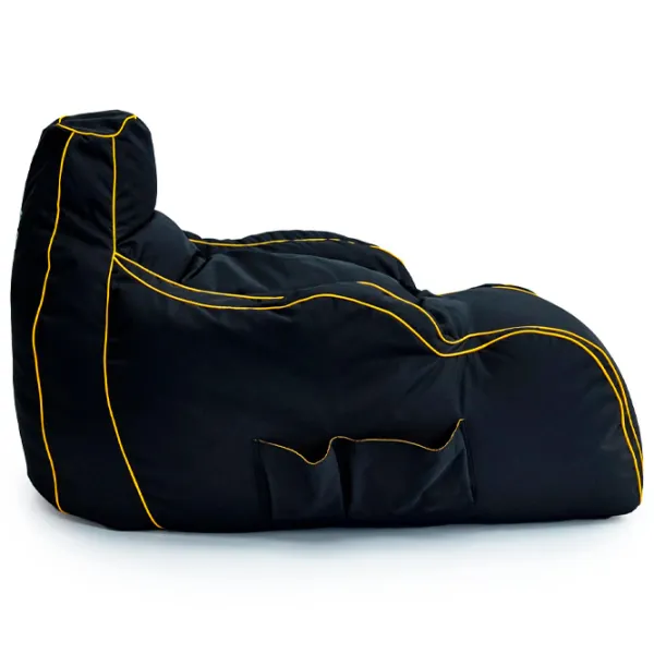 Fotoliu Bean Bag BB BM5820 XXL Stofă/ Polistiren expandat/ Yellow photo 2