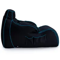 Fotoliu Bean Bag BB BM5824 XXL Stofă/ Polistiren expandat/ Light Blue photo 2