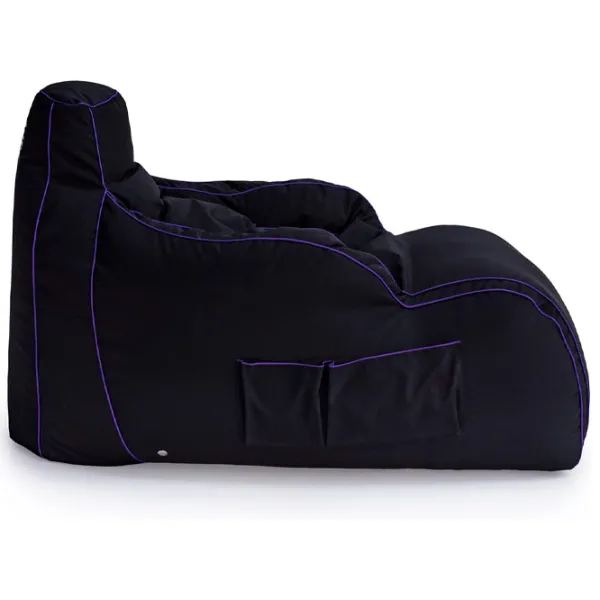 Fotoliu Bean Bag BB BM5826 XXL Stofă/ Polistiren expandat/ Violet photo 2