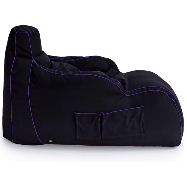Fotoliu Bean Bag BB BM5826 XXL Stofă/ Polistiren expandat/ Violet photo 2