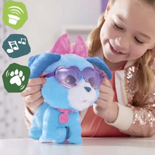 Игрушка каталка Hasbro FurReal Friends Rockalots F3507 4+/ Синий photo 4 Игрушка каталка Hasbro FurReal Friends Rockalots F3507 4+/ Синий photo 4